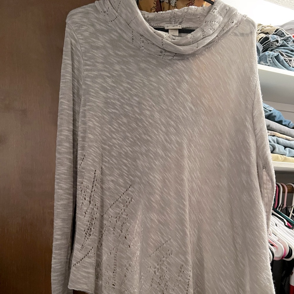 Cowl neck sweater